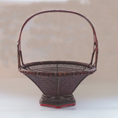 bamboo lacquer basket